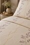 Luna Rose Embroidered Chenille 2 Piece Single Bedspread Cream - Powder - 3