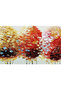 Vibrant Tree Wall Art (60x120 cm) with Wrap Frame – 3D Forest Scene Decor - 2