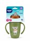 Green Friends Cup - With Straw, 265 ML