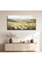 Yellow Tree Wrap framed (60x120 cm ) – Large Nature Landscape Painting for Home & Office - 5