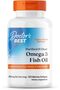 Purified & Clear Omega 3Fish Oil, No Reflux, Supports Heart, Eyes, Brain & Joint Health, 120 Count