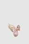 Pink Latch Buckle with Bow Shape and Hologram Effect - 4