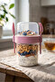 Prepare and Go Snack Container with Spoon and Fork - Food Transport and Storage Container Lilac 650 ml - 6