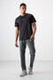 Khaki Slim Soft Comfort Fit Men's Tracksuit Bottom - 82119 - 5