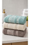 3-Piece Bath Towel Set 70×140 cm Soft & Absorbent & Suitable for Everyday Use - 3