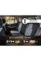 Monza Gray Series Lada Samara Seat Cover Full Set - 5