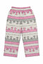 Patterned Combed Cotton Below Knee Large Size Maternity Women's Capri - 2