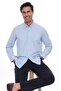 Slim Fit Long Sleeve Cotton Gift Boxed Easy Iron Men's Shirt Fs-002225 - Ice Blue