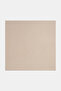 Logoed Silk Scarf Beige
