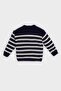 Crew Neck Striped Knitwear Sweater Baby Boy A3858A524Au