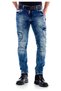 Cd478 Biker Style Slim Fit Men's Jeans - 2