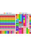 Mathematics Educational Unit Cube Snapcubes /0-10 Sticker 260 Pcs - 2