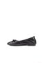 Dem Genuine Leather Crocodile Pattern Women's Ballerinas Daily Stylish Lightweight Shoes - 3
