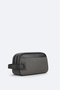 Men's Anthracite Double Zipper Handbag B009754 - 2