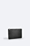 Men's Black Double Zipper Handbag A52Y9107 - 2