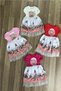 Butterfly print Skirt-tip Tulle Short Sleeve Dress Girl Special occasion - 5