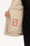 Men's Beige Hooded Functional Dual-Use Water-Repellent Windproof Regular Fit Seasonal Coat - 5