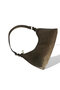 Light Copper Straw Patterned Shoulder Bag - 5