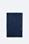 Men's Navy Blue Tasseled Plain Shawl B009401 - 2