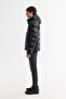 Men's Black Departure Hooded Water Repellent Windproof Goose down Puffer Ski Jacket A42Y6158 - 6
