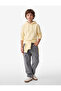 Loose Fit Cotton Denim Cargo Pants with Pockets - Cargo Jeans