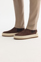 Men's Brown Leather Suede Boots B 008009 - 6