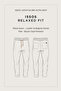 Men's Anthracite Elastic Waist 100% Linen Relaxed Fit Trousers B003032 - 8