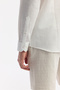 Men's White Button-Down Collar Cotton Easy-Iron Regular Fit Shirt A51Y2130 - 6