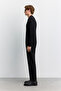 Men's Black Crew Neck Viscose Blend Basic Knitwear Regular Fit Sweater B005021 - 3