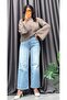 Spanish sleeve knit sweater - 3