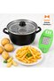 Enameled Handle Frying Pan Black 22 cm - 3