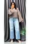 Spanish sleeve knit sweater
