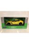 2017 Chevrolet Corvette Z06 1:24 Yellow Model Car - 7