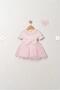 Baby Girl Mevlütlük Summer Dress Bandana Lace Newborn Hospital Release Wedding Dress Evening Dress 4024P - 2