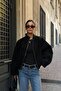 Seasonal Stand Collar Bomber Jacket - 3