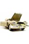 Motormax 1958 Playmoth Fury Cream 1:18 Model Car - 4