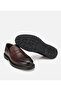 Men's Leather Brown Soft Textured Classic Loafer - 6