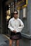 Bomber Oversize Seasonal Belted Model Women's Jacket - 3