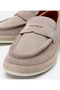 Men's Suede Leather Beige Comfortable Sole Espadrille - 3