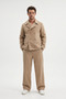 Men's Regular Fit Double-Breasted Quilted Premium Imported Cashmere Jacket - 4