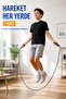 Black Jump Rope Athlete Bodybuilding Exercise Home Training Professional Sports Equipment