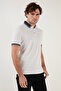 Cotton Blended Patterned Slim Fit Polo T Shirt Men's T Shirt 646b3200 - 6