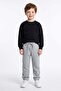 3 Threaded Elastic Waist Jogger Unisex Kids Sweatpants - 2
