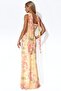 Patterned Strapless Maxi Dress - 5