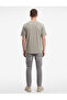 Short Sleeve Crew Neck Regular Fit Cotton Printed T-Shirt - 3