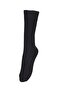 Men's Plain Seamless Wool Socks Fo 8000 Black - 3