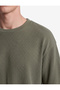 Short Sleeve Crew Neck Cotton Tok Fabric Basic Oversize T-Shirt - 4