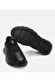 Genuine Leather Men's Black Sneakers - 6