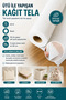 3 Meters Width 90 cm White Color 40 Gr Iron-On Quality Paper Interlining, Fabric Interlining, Lining