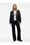 Normal Waist Viscose Blended Stoned Wide Leg Sweatpants